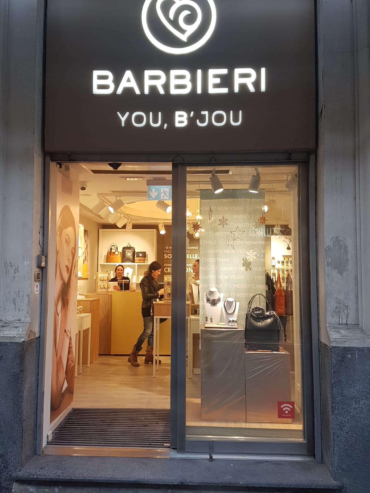Apertura punto vendita Barbieri You, B’Jou, Via Etnea (CT)